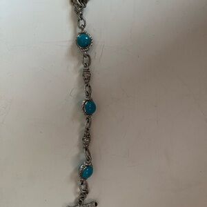 Judith Ripka Turquoise and Silver Women's Bracelet